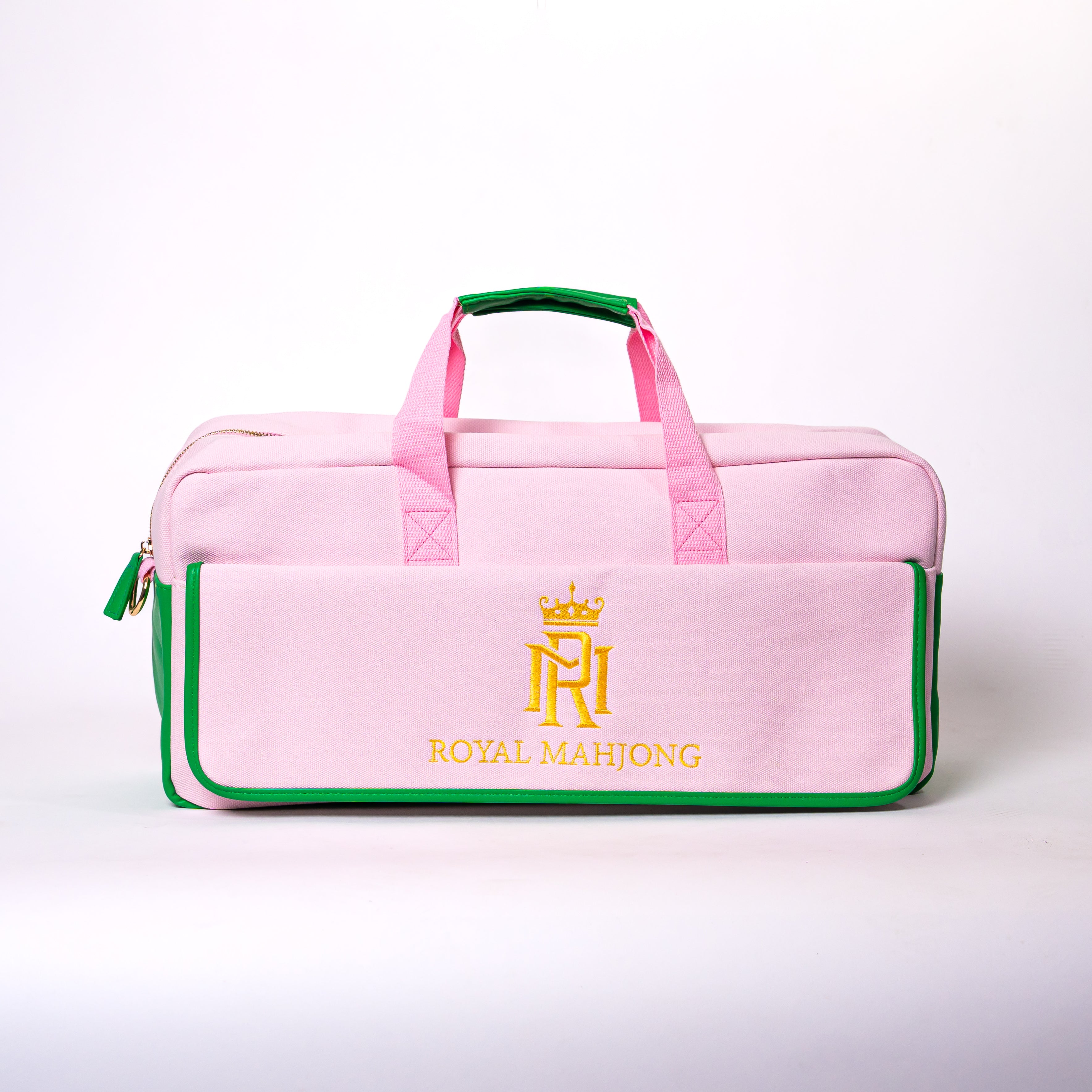 NEW- Royal Mahjong Traveler Bag| Blush & Palm Edition