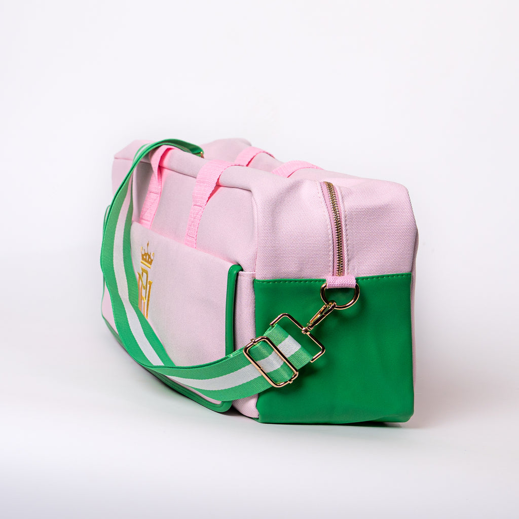 NEW- Royal Mahjong Traveler Bag| Blush & Palm Edition