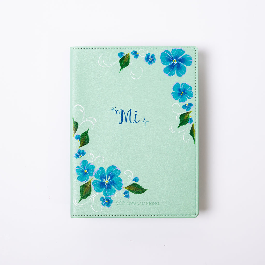 NEW - Hand Painted| Celadon Garden Mahjong Folio