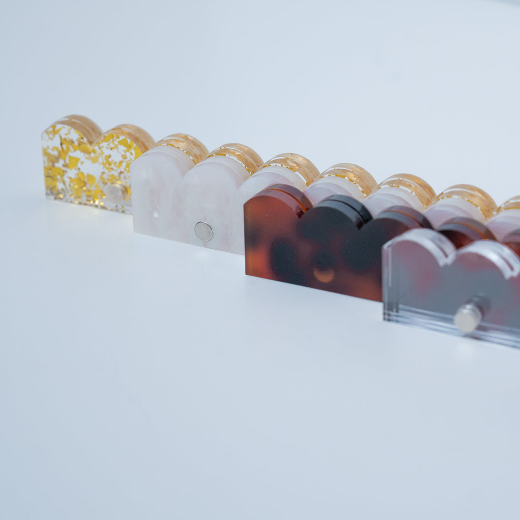 Pre‑Order Bundle: Mahjong Acrylic Clear Racks (Set of 4) & Magnetic Pushers (Set of 8, 6 mm Thick) — No Matching Racks