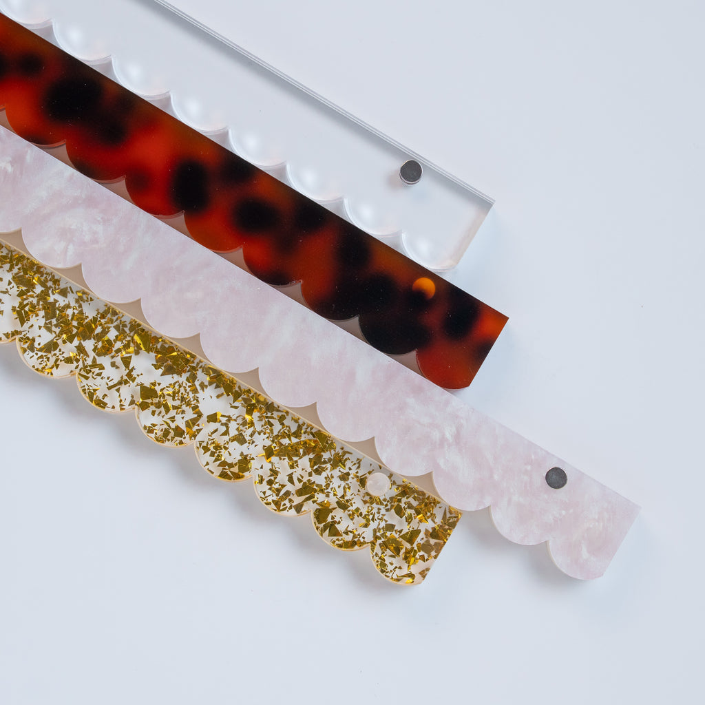 Pre‑Order: Mahjong Acrylic Clear Racks (Set of 4) & Magnetic Pushers (Set of 4, 6 mm Thick) - No Matching Racks