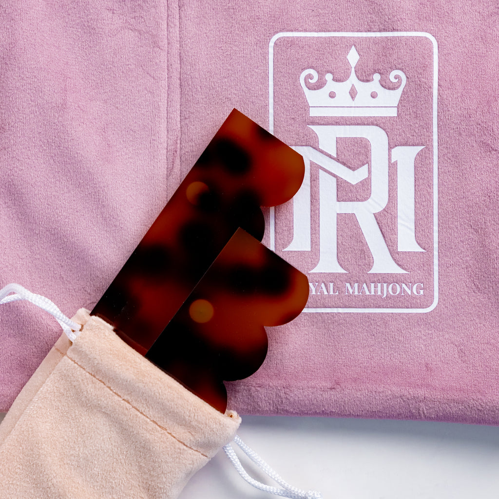 Pre‑Order: Add‑On Mahjong Magnetic Pushers (Set of 4, 6 mm thick, Pushers Only)