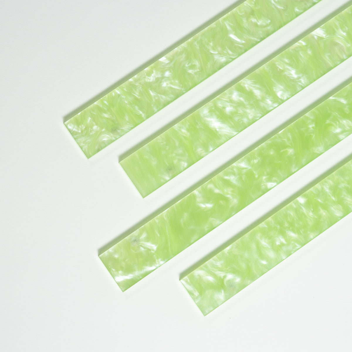 Jade Marble Straight Pushers — Pre-Order (Set of 4)
