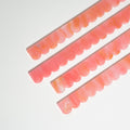 Honey Blossom Marble Scalloped Pushers — Pre-Order (Set of 4)