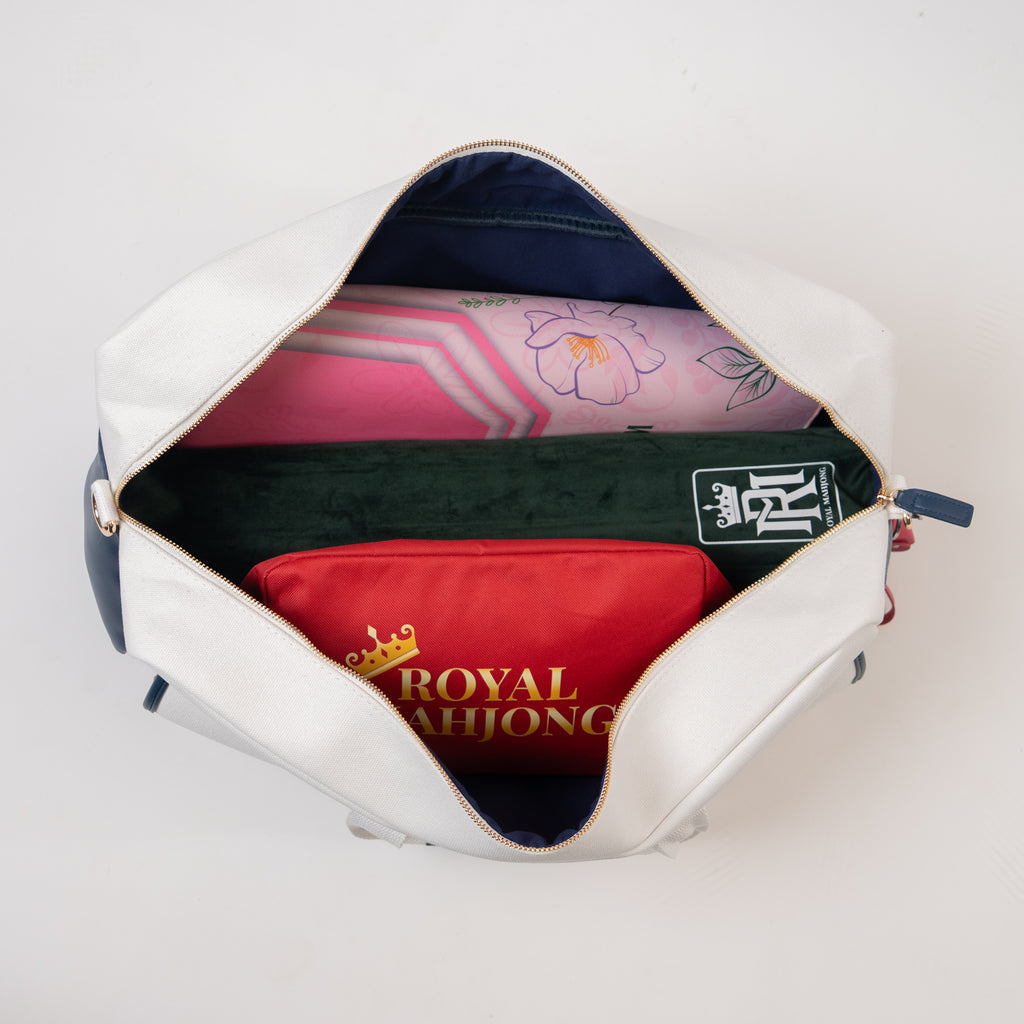 NEW- Royal Mahjong Traveler Bag| Ivory Coast Edition