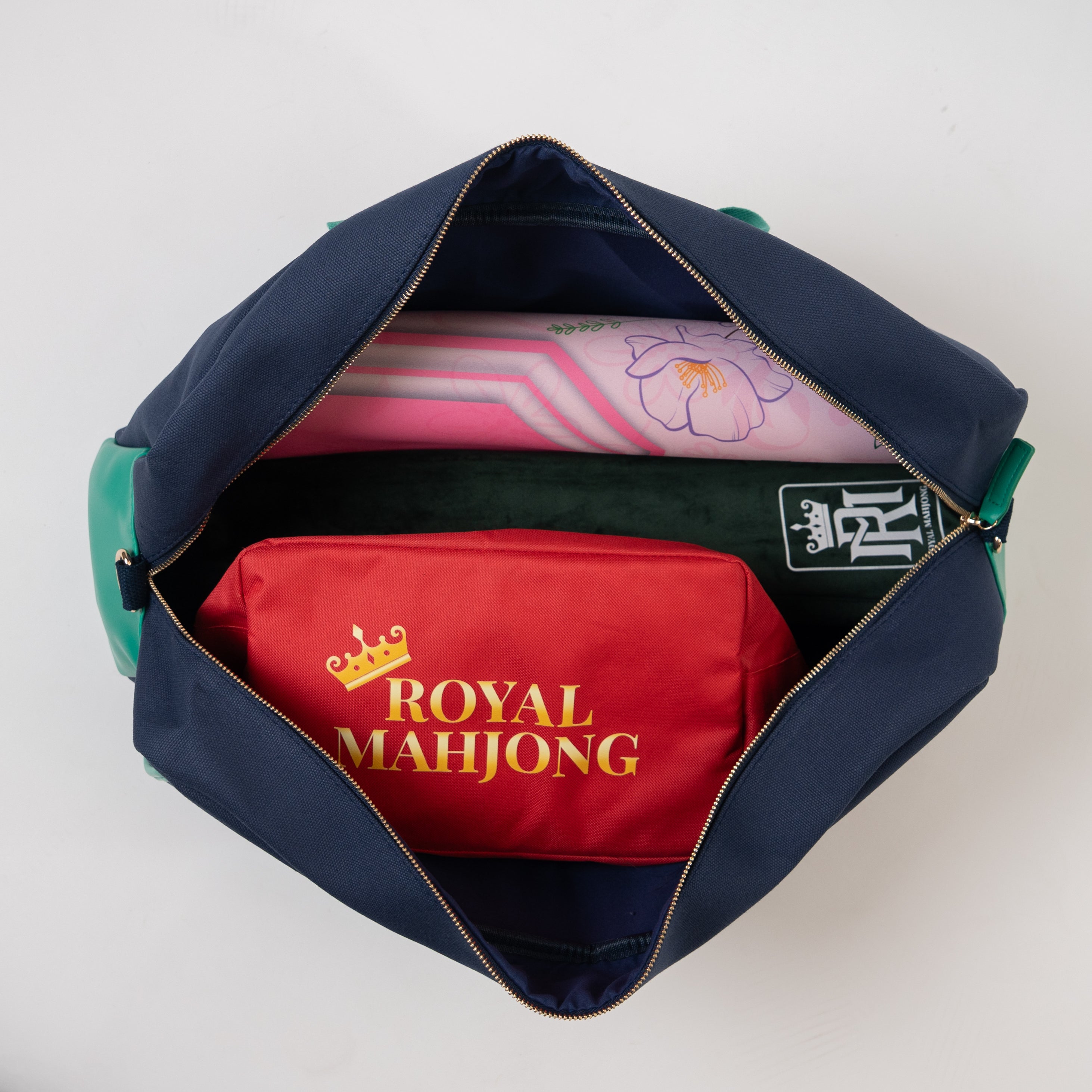 NEW- Royal Mahjong Traveler Bag| Midnight Edition