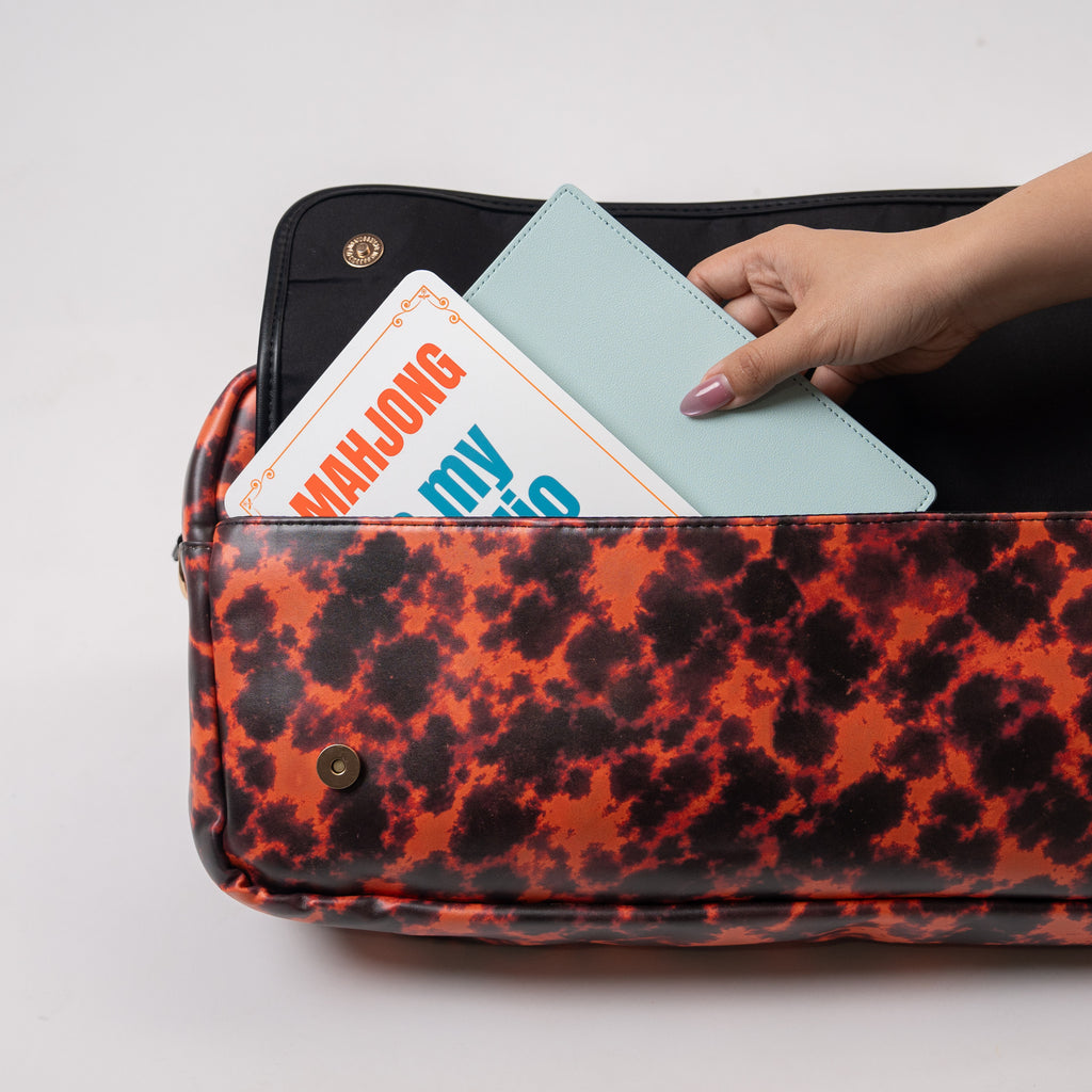 NEW- Royal Mahjong Traveler Bag| Ember Edition
