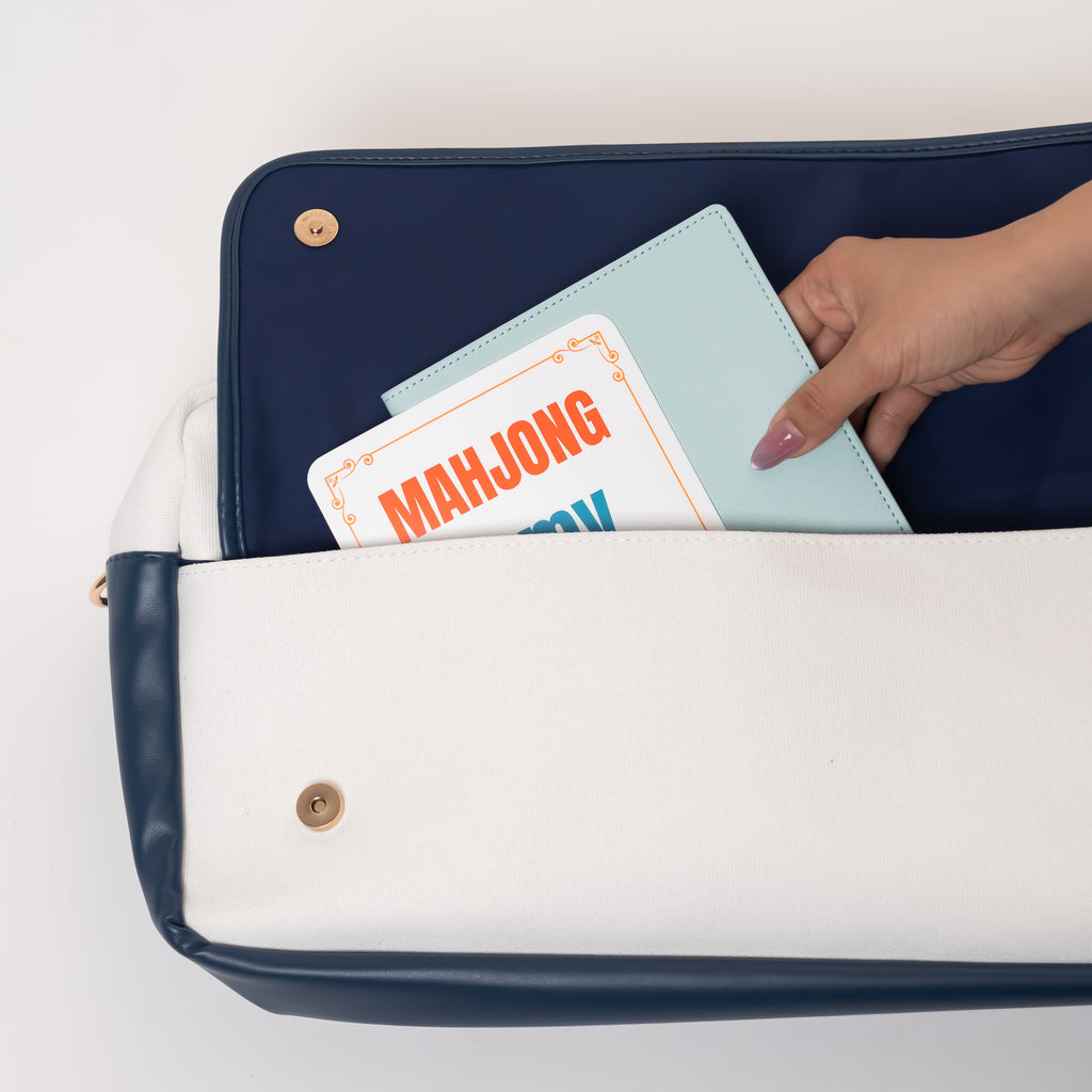 NEW- Royal Mahjong Traveler Bag| Ivory Coast Edition