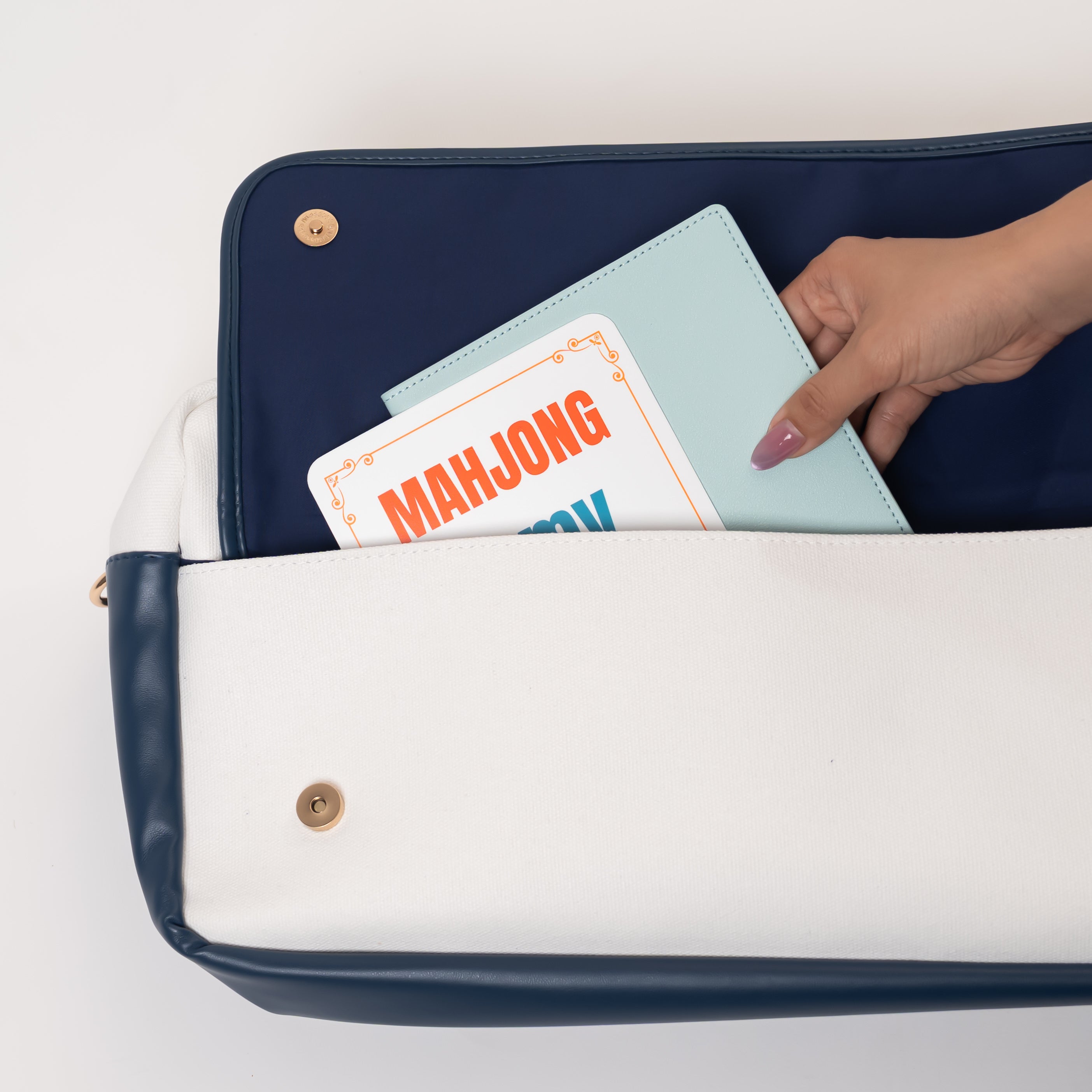 NEW- Royal Mahjong Traveler Bag| Ivory Coast Edition