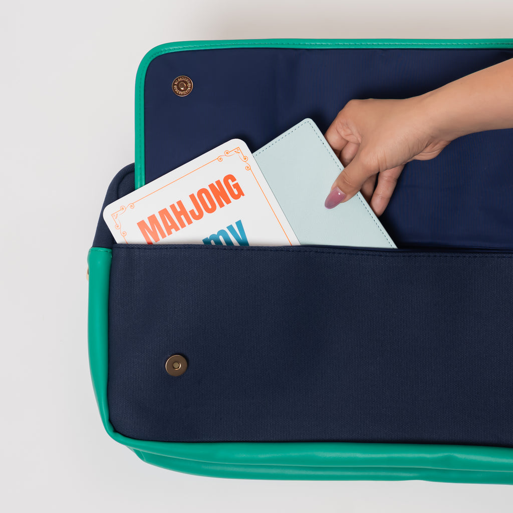 NEW- Royal Mahjong Traveler Bag| Midnight Edition