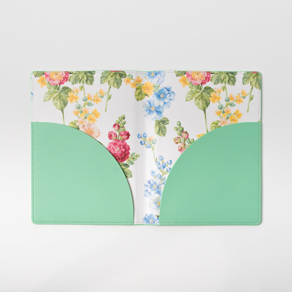 NEW - Hand Painted| Celadon Garden Mahjong Folio