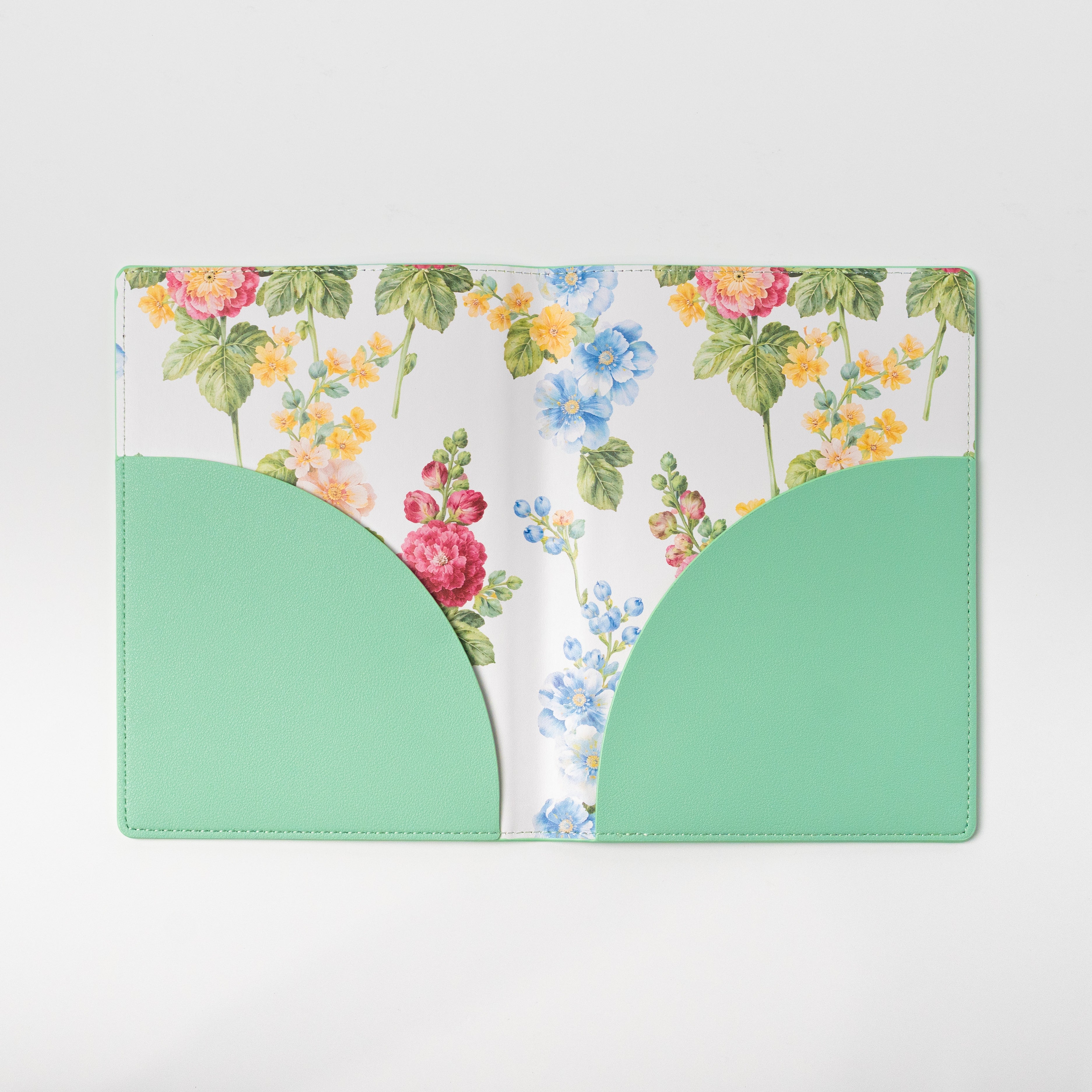 NEW - Hand Painted| Celadon Garden Mahjong Folio