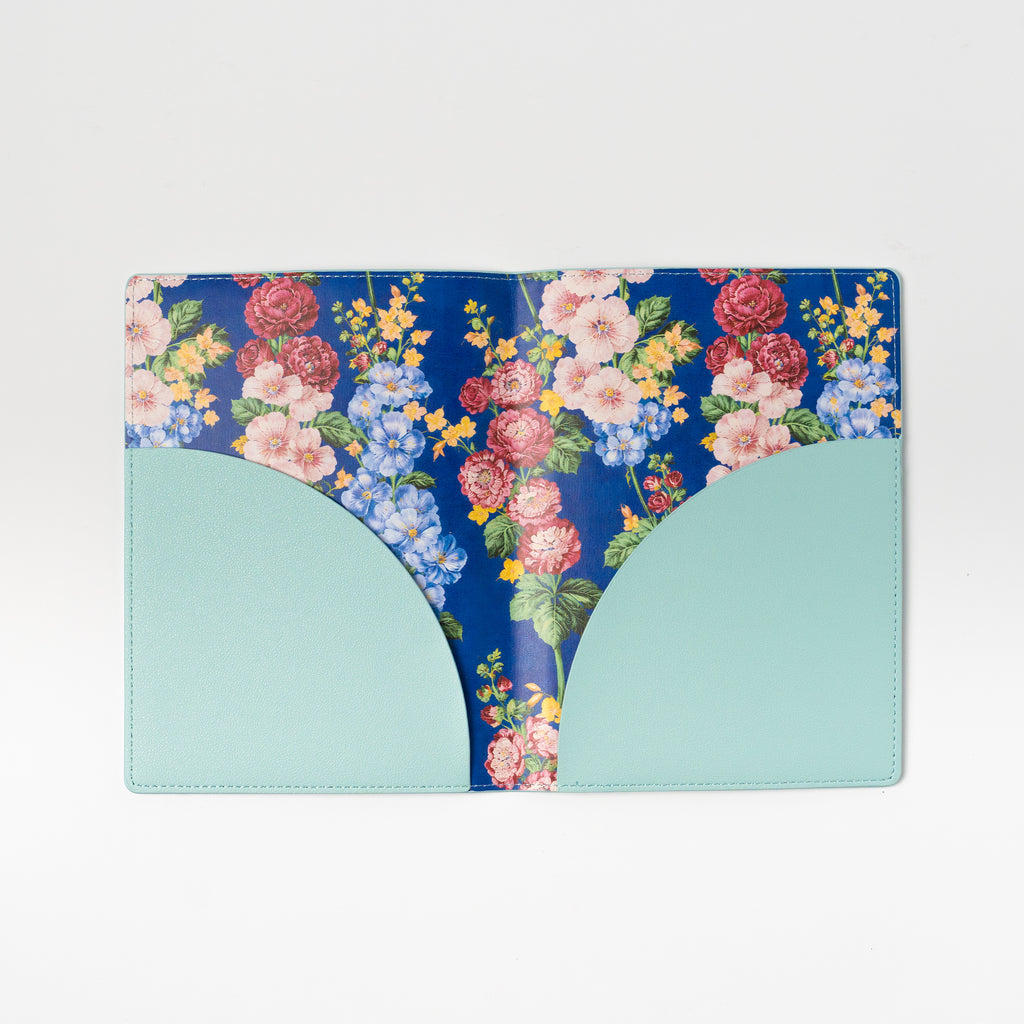 NEW - Hand Painted| Celadon Fleur Hand-Painted Mahjong Folio