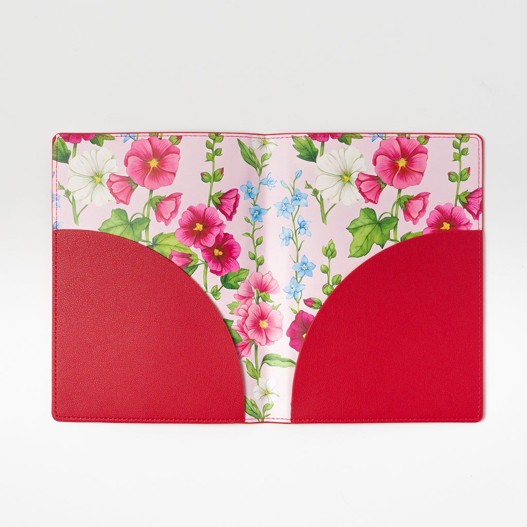 NEW - Hand Painted| Blush Petal Hand-Painted Mahjong Folio