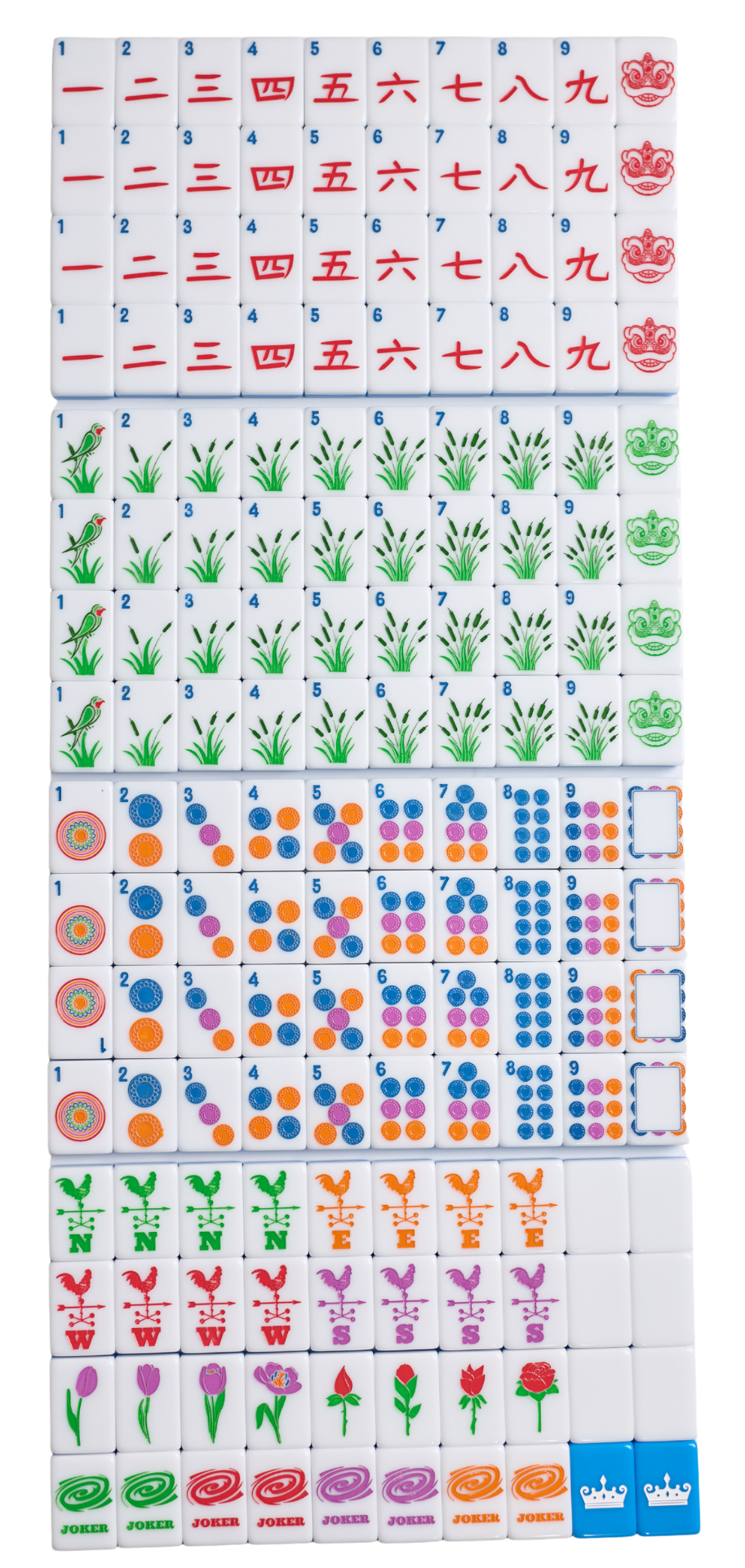 Heartland Mahjong Tiles